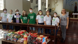 Pastoral da Criança e JEM promovem campanha de arrecadação de alimentos
