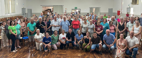 Paróquia de Horizontina realiza assembleia e formação sobre os 400 anos das Missões