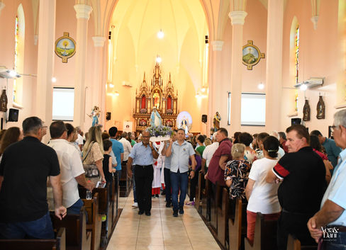Paróquia de Santa Rosa celebra festividade de Nossa Senhora das Graças