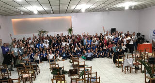 Cursilho realiza encontro de reavivamento com coordenações dos setores paroquiais