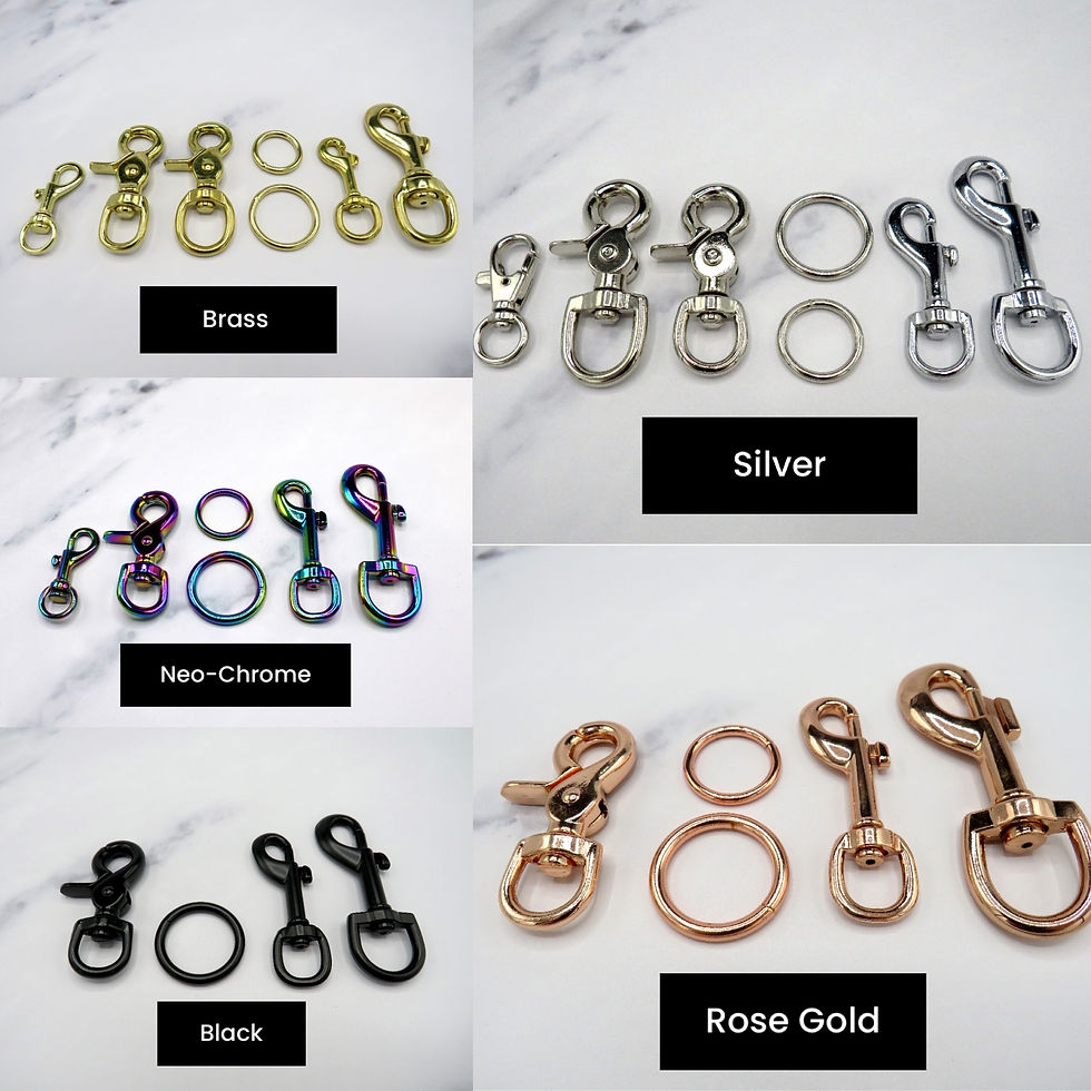 Thumbnail: 16mm BioThane / Waterproof webbing  Lead