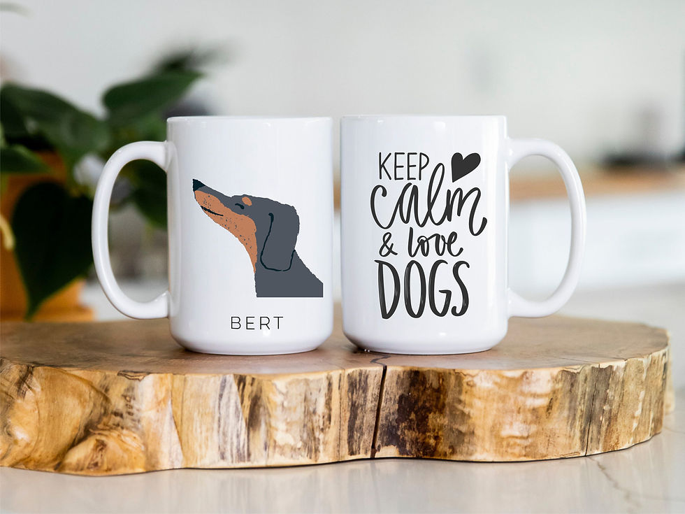 Thumbnail: Personalised Dog Mug