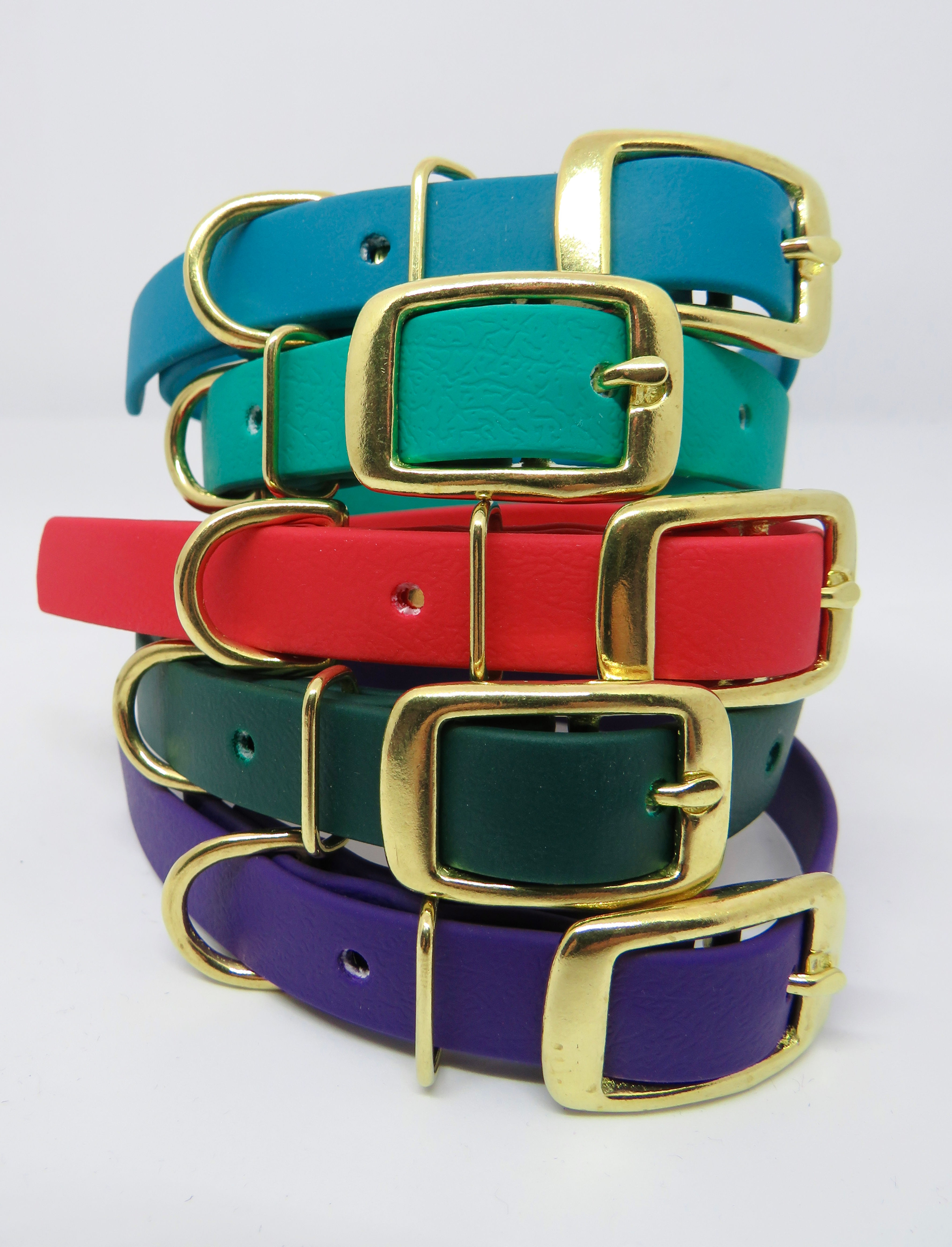 16mm BioThane / Waterproof Webbing Dog Collar