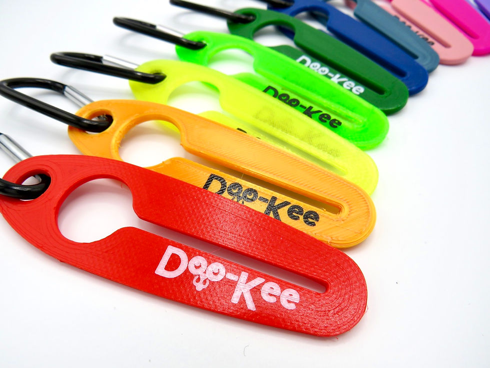 Thumbnail: Doo-Kee Poop Bag Holder - Goldfish Orange
