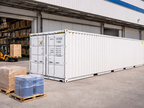 Container para depósito de 12 metros 