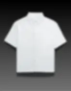 Front of White Oversized Shirts from Pushing Twenty Fashion