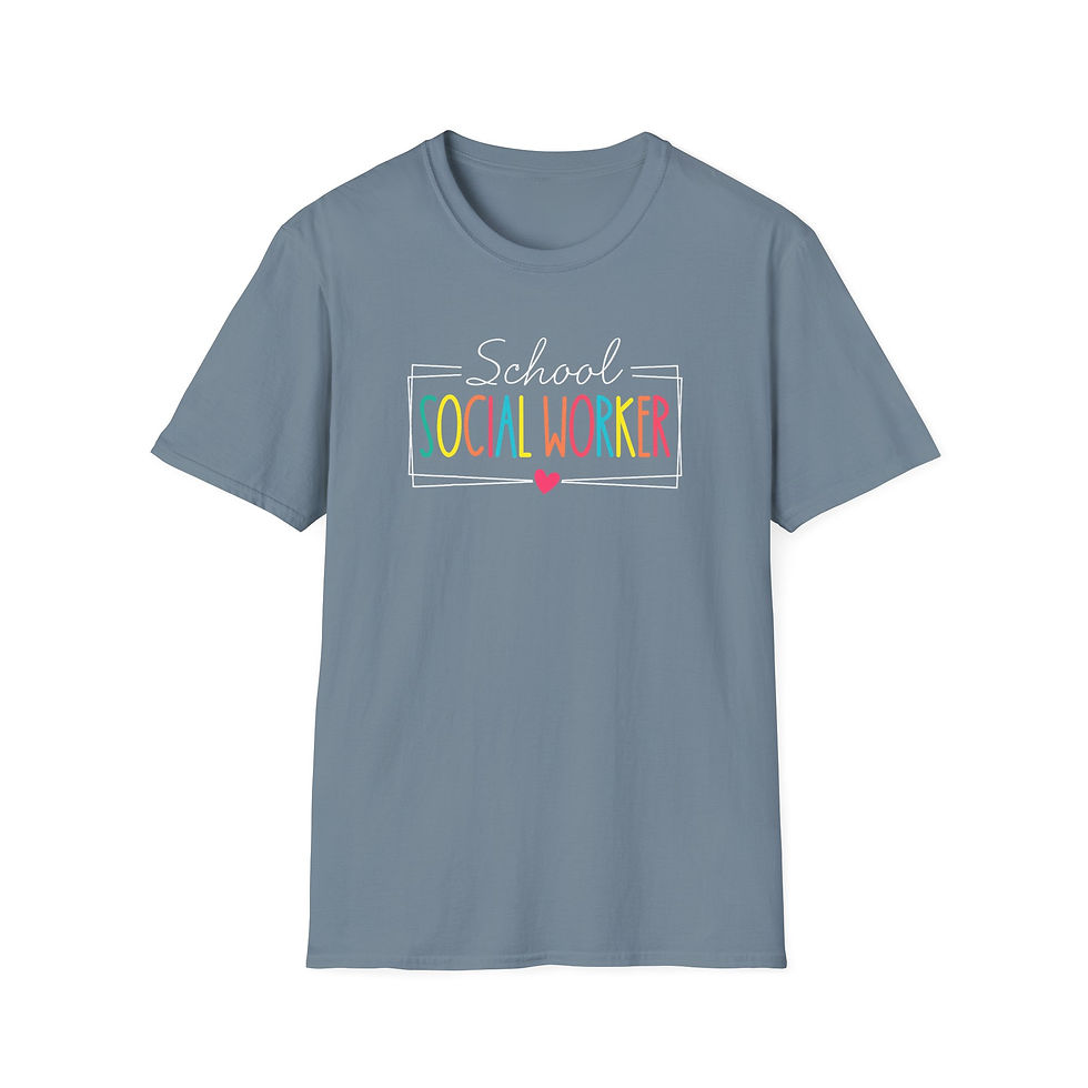Thumbnail: Social Worker Appreciation T-Shirt - Unisex Softstyle Tee