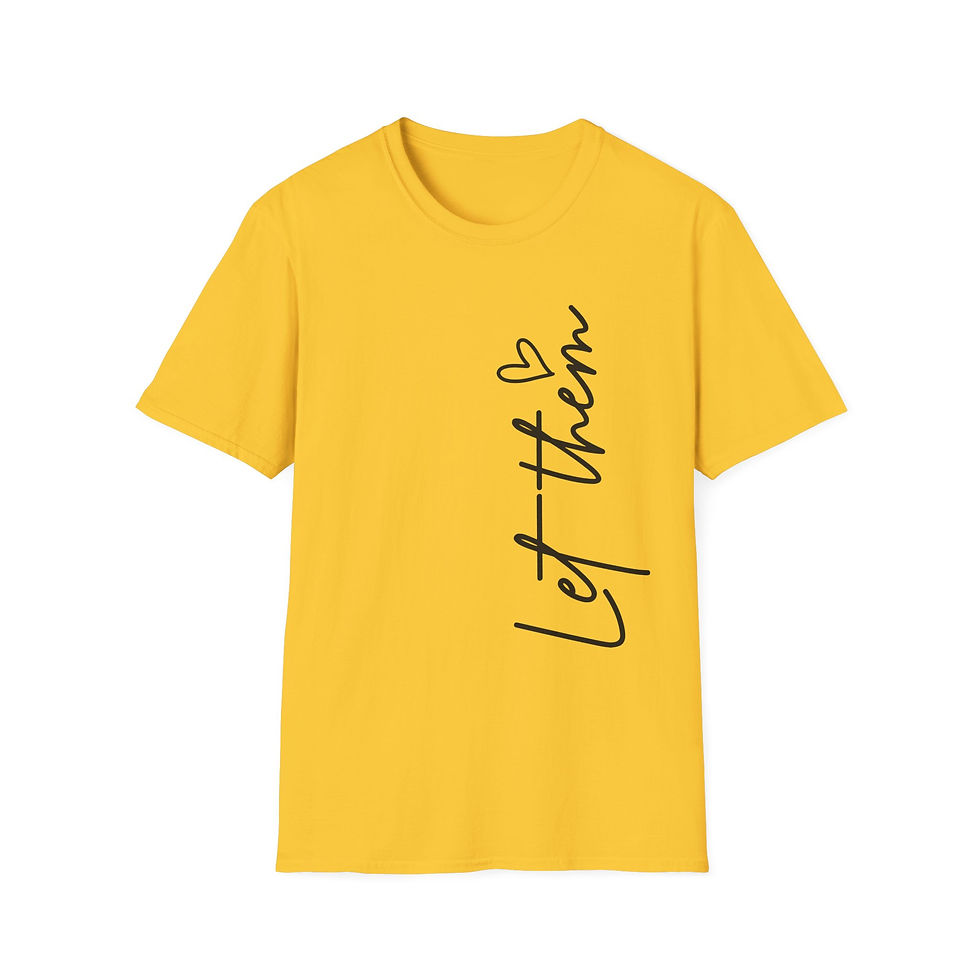 Thumbnail: Let Them T-Shirt - Inspirational Christian Quote Tee