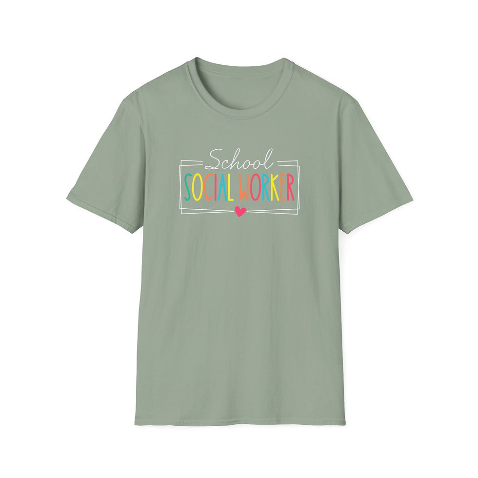 Thumbnail: Social Worker Appreciation T-Shirt - Unisex Softstyle Tee