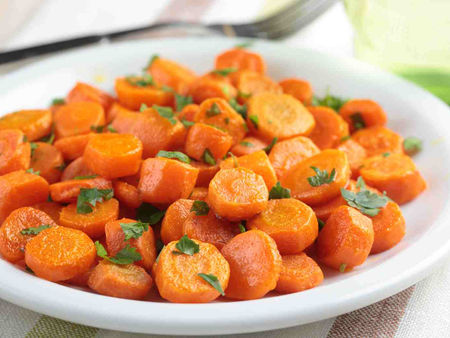 Darm gesunde Versuchung: Süße Karotten