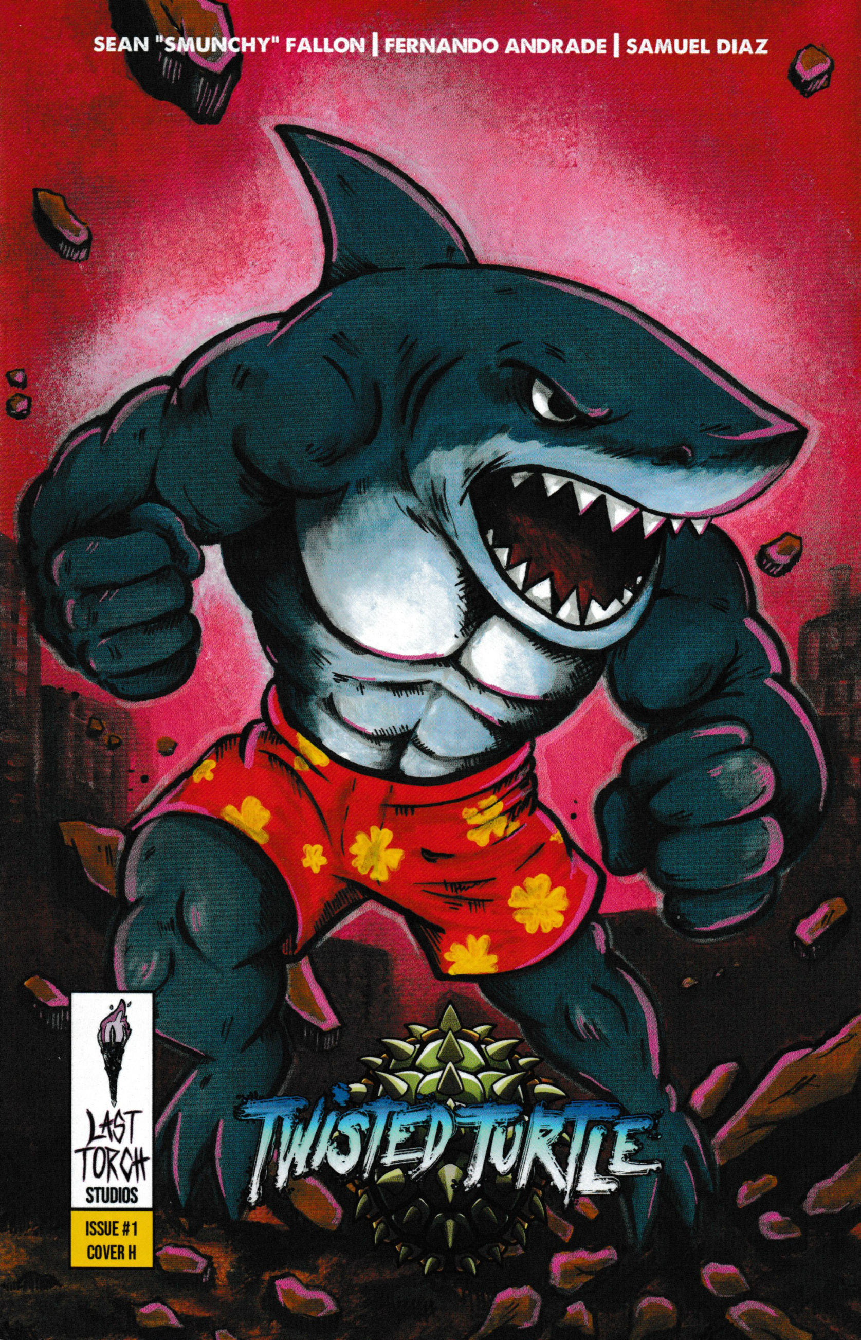 Twisted Turtle #1 Cover H First Printing