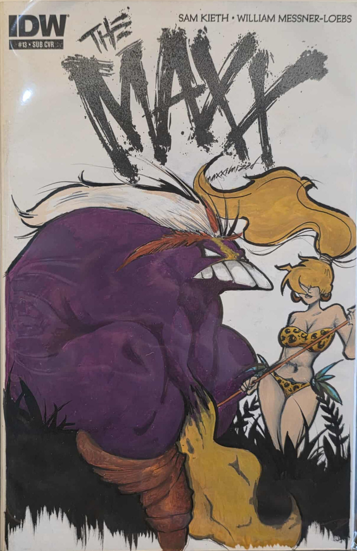 The Maxx Sketch Cover