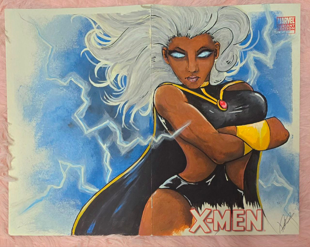 XMen Storm (Double Sided) - Sketch Cover