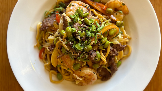 Steak & Shrimp Lo Mein