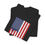 Thumbnail: Flowing USA Flag Graphic T-Shirt - Unisex Patriotic Tee