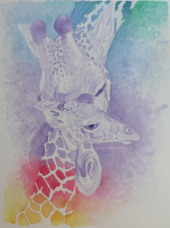 rainbow giraffes 2