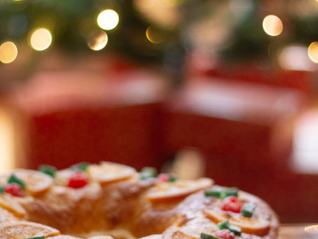 Vegan Roscón de Reyes con Nata