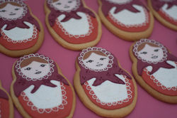 Russian doll cookies vegan-2