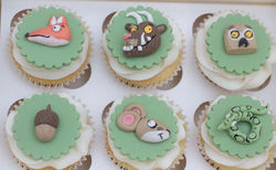 Gruffalo cupcakes