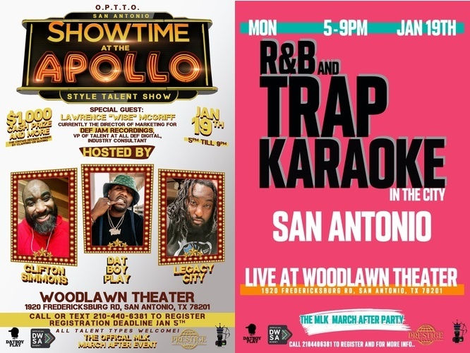 Showtime at the Apollo Style Talent Show & R&B and Trap Karaoke in the City