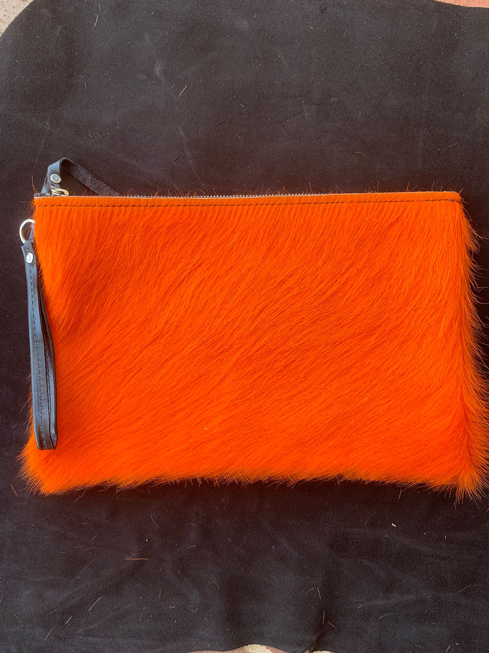 Thumbnail: Large Hide Wristlet