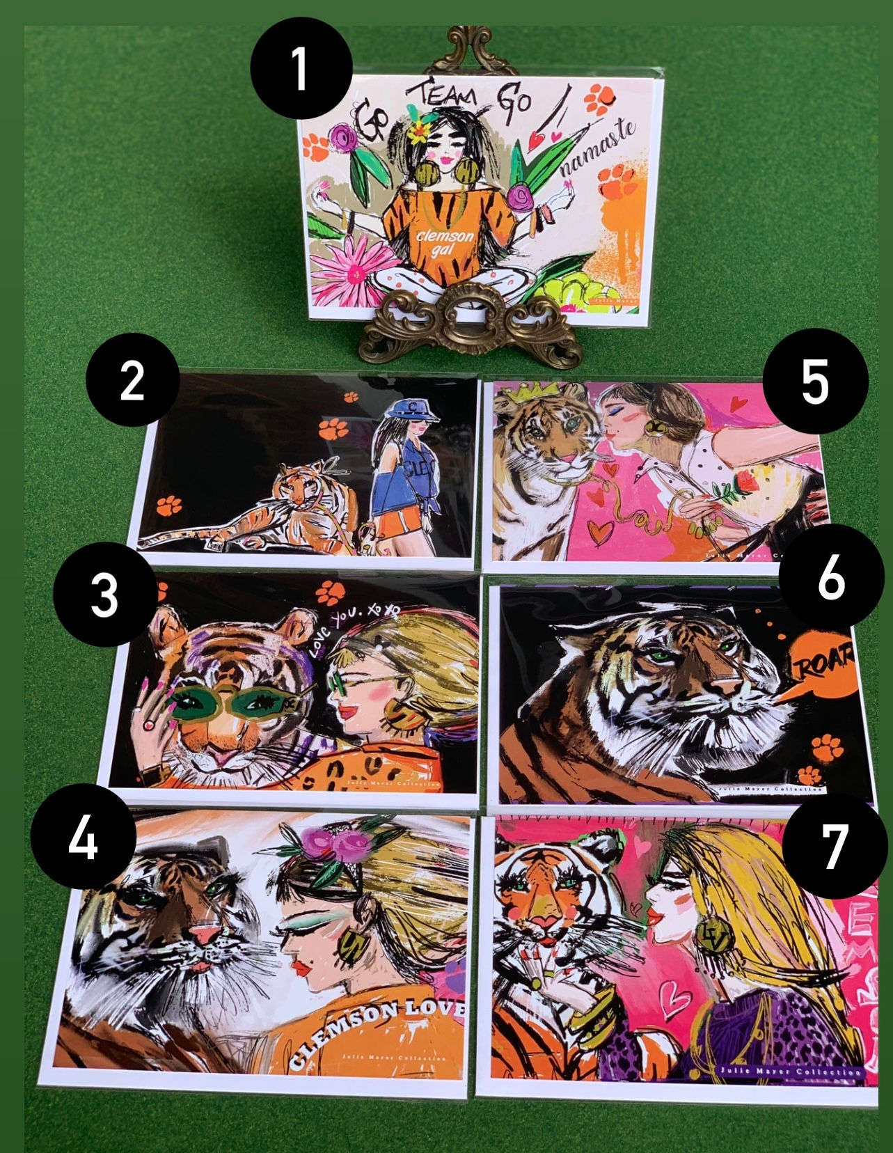 Couture JMC Tiger Cards