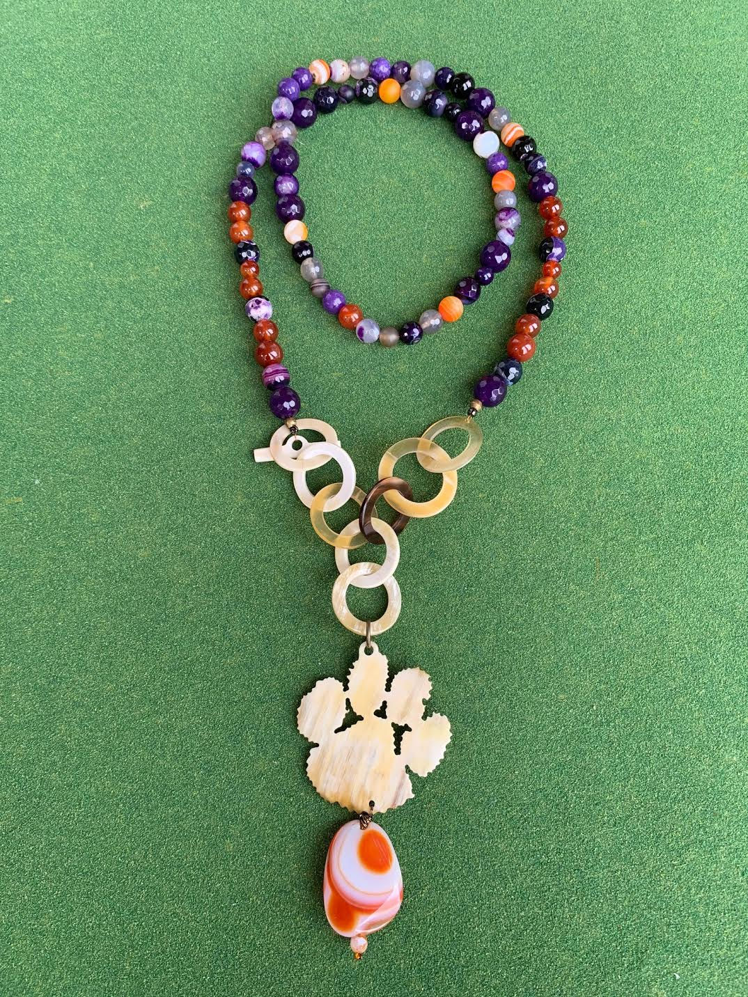 Meet me in the Valley Paw Necklace