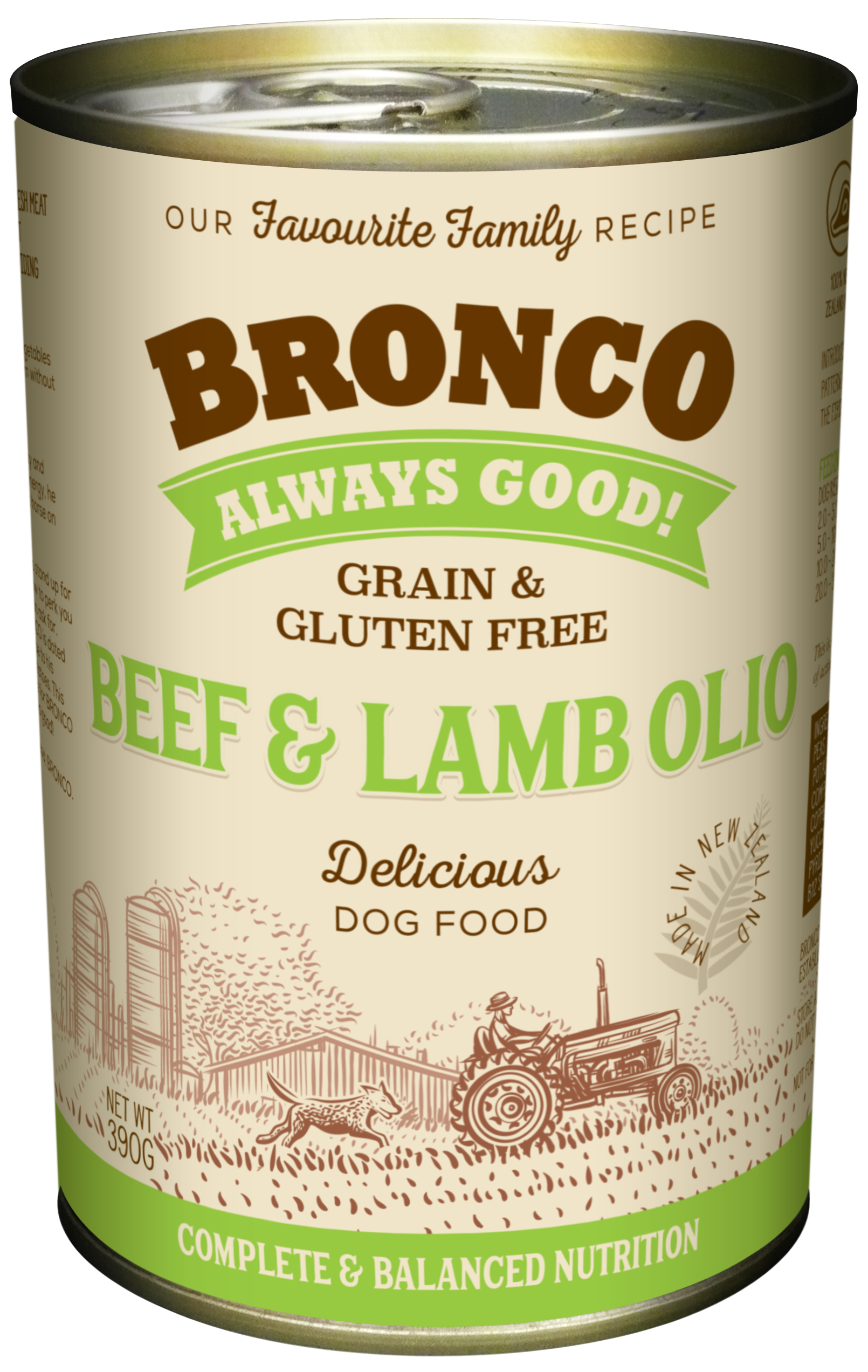 Bronco Beef & Lamb Olio