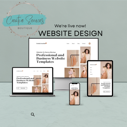 creative services boutique llc website design
