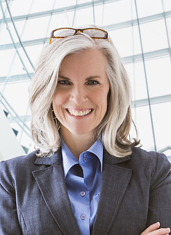 Woman in Suit