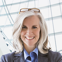 Woman in Suit