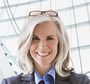Woman in Suit