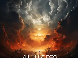 Cover art of the album "Into The Ether" by All I Live For