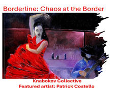Cover art of the single "Borderline: Chaos at the Border" by Patrick Costello
