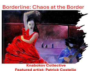 Cover art of the single "Borderline: Chaos at the Border" by Patrick Costello
