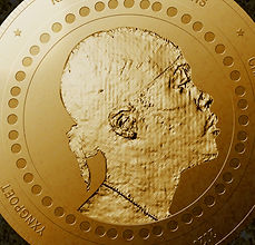 A coin art representing EROCBOY