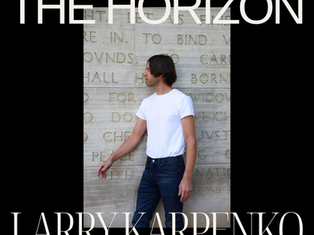 Cover art of the single "The Horizon" by Larry Karpenko