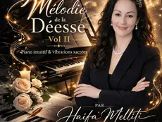 Cover art of the album "Mélodie de la Déesse Vol II" by 'HAIFA MELLITI'