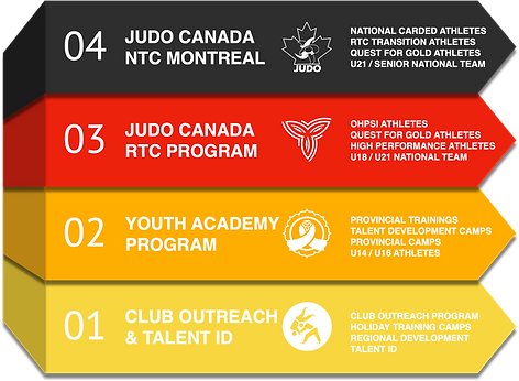 grapic outlining the athlete pathway
