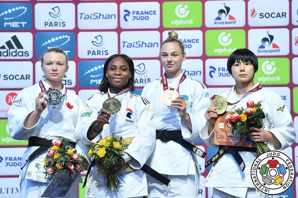 Jessica Klimkait Wins Silver at Paris Grand Slam