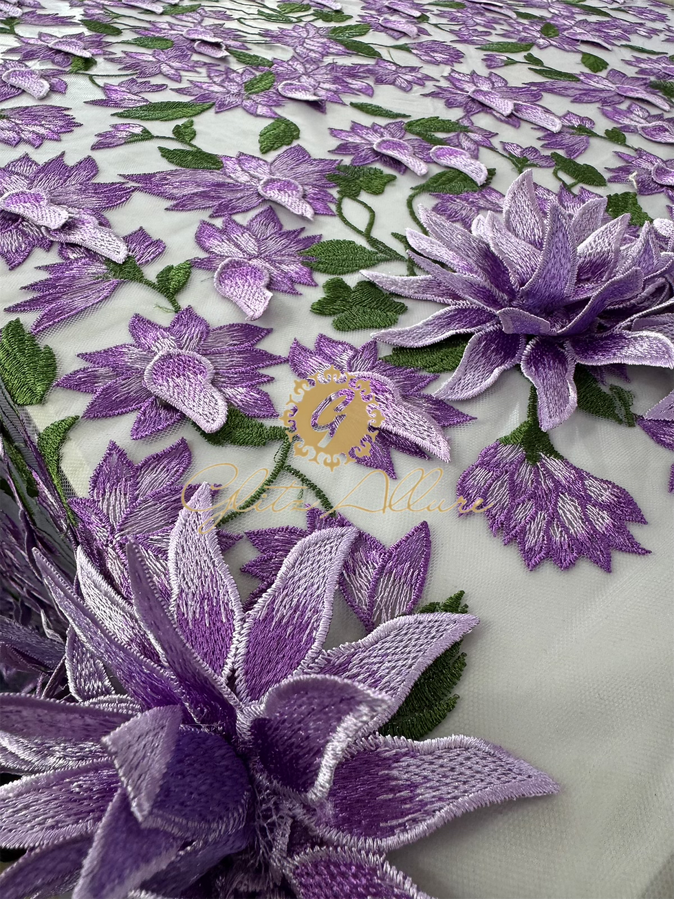 Thumbnail: FLORAL 3D TULLE