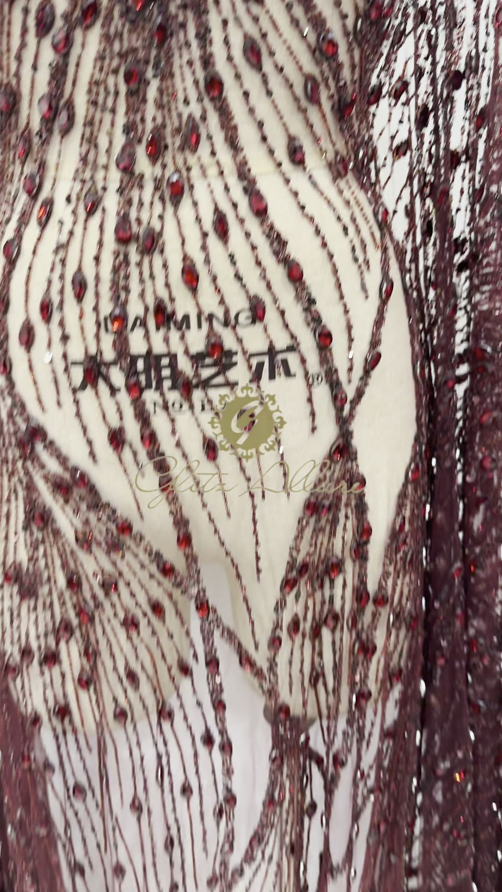 Thumbnail: SWAROVSKI AND STONE CRYSTAL