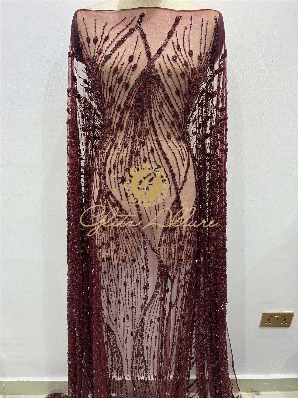 Thumbnail: SWAROVSKI AND STONE CRYSTAL