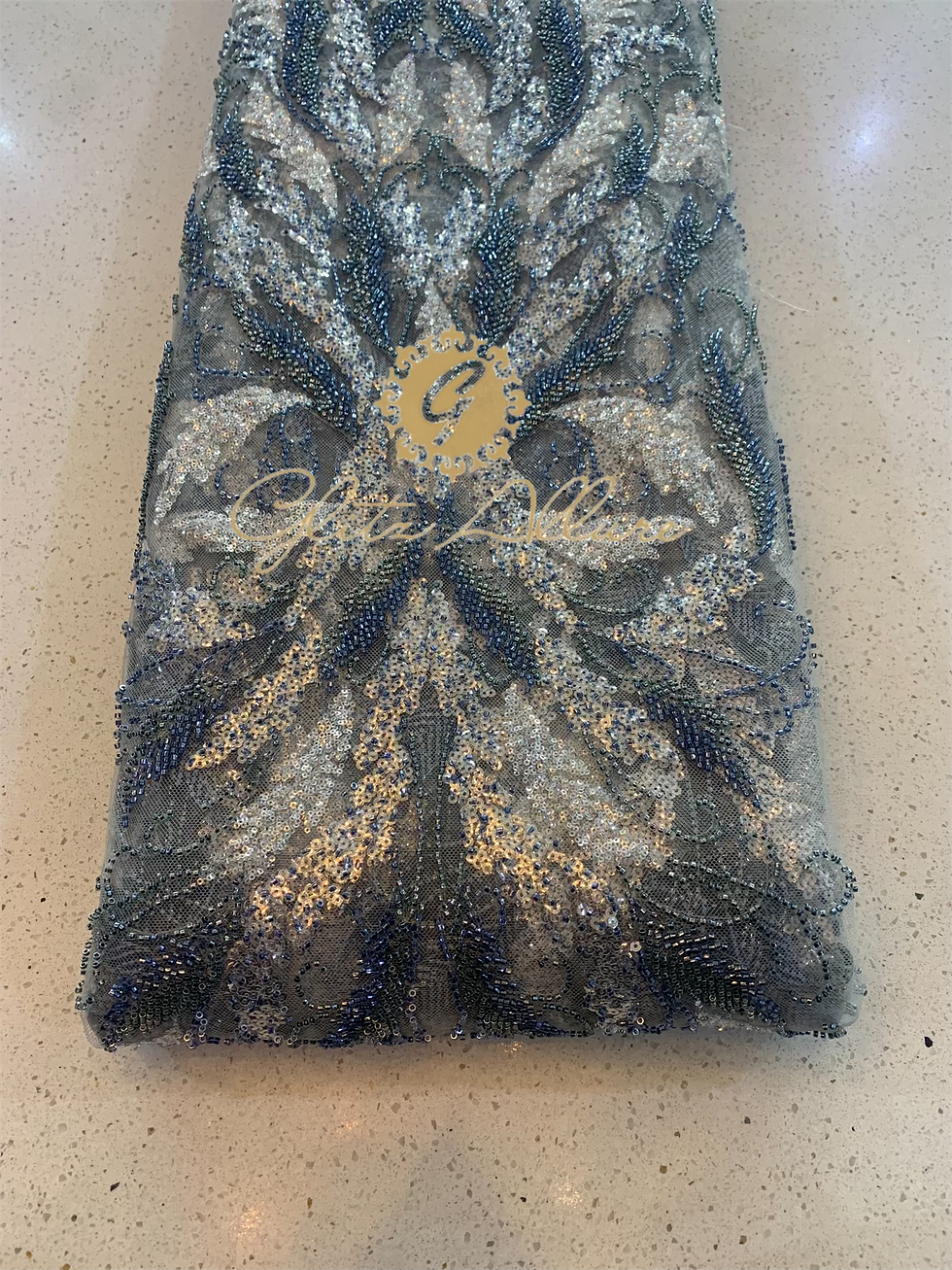 Thumbnail: SPIRAL BEADED SEQUIN