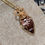 Thumbnail: Ambrosia Ocean Jasper Gold Plated Pendant – Joy, Renewal & Emotional Healing 