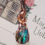 Thumbnail: Riversong – Scenic Moss Agate Doublet Pendant in Bare Copper