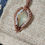 Thumbnail: Still Tender – Australian Prehnite Pendant in Bare Copper | One of a Kind