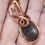 Thumbnail: The Longest Night – Black Moonstone Copper Pendant | Protection & Intuition 