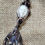 Thumbnail: Ilyra Purple Chalcedony Plume & Bone Pendant | Oxidised Copper Crystal Necklace 