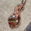 Thumbnail: Earthfire – Ternate Moss Agate Pendant in Bare Copper | Grounding & Ember Energy